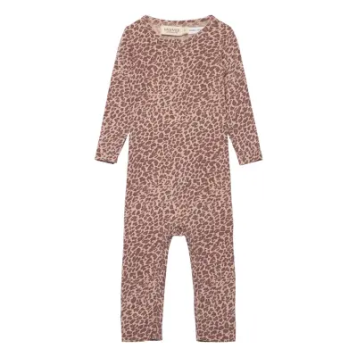 Leo Suit Långärmad Bodysuit Multi/mönstrad MarMar Cph