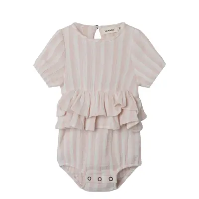 Lil'Atelier Nbffemke Ss Loose Suit Lil - Pink - 86