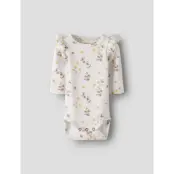 Lil'Atelier Nbfgavo Eko Ls Slim Body Lil Noos - White - 92