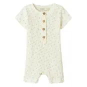 Lil'Atelier Nbfhulla Ss Loose Suit Lil - Cream - 62