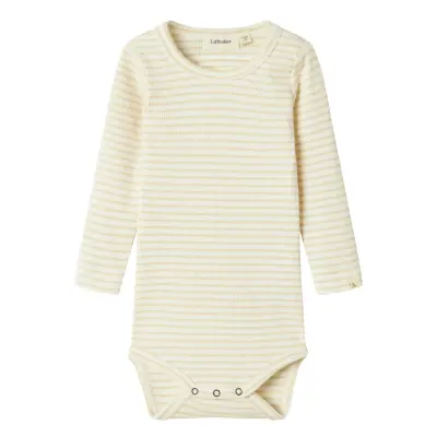 Lil'Atelier Nbflake Ls Slim Body Lil - Beige - 56