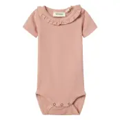 Lil'Atelier Nbflalo Tem Ss Slim Body Lil - Pink - 56