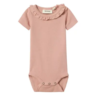 Lil'Atelier Nbflalo Tem Ss Slim Body Lil - Pink - 56