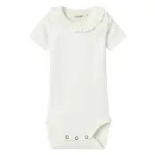 Lil'Atelier Nbflalo Tem Ss Slim Body Lil - White - 56