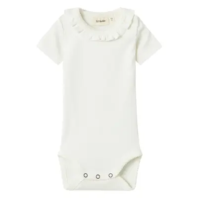 Lil'Atelier Nbflalo Tem Ss Slim Body Lil - White - 56