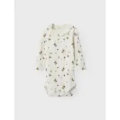 Lil'Atelier Nbflavo Loa Ls Slim Body Lil - White - 56