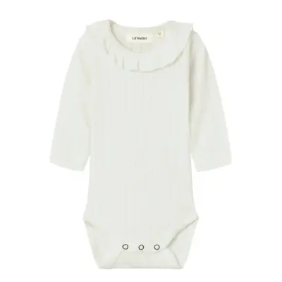 Lil'Atelier Nbfrachel Nis Ls Slim Body Lil Noos - Cream - 68