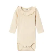 Lil'Atelier Nbfrachel Nis Ls Slim Body Lil Noos - Cream - 92