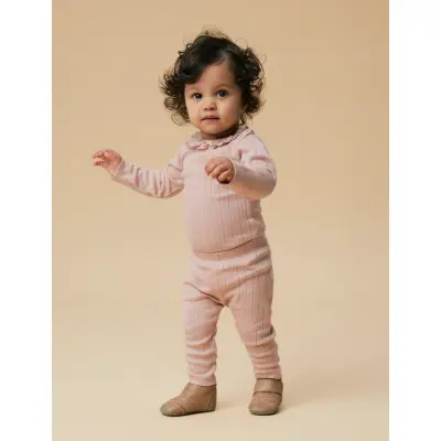 Lil'Atelier Nbfrachel Nis Ls Slim Body Lil Noos - Pink - 68