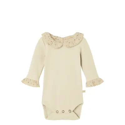 Lil'Atelier Nbftrine Ls Slim Body Lil - Beige - 56