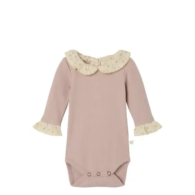 Lil'Atelier Nbftrine Ls Slim Body Lil - Pink - 56