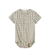 Lil'Atelier Nbmdidrik Ss Loose Shirt Body Lil - Green - 74