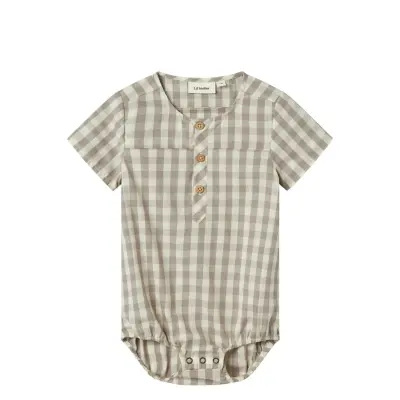 Lil'Atelier Nbmdidrik Ss Loose Shirt Body Lil - Green - 86
