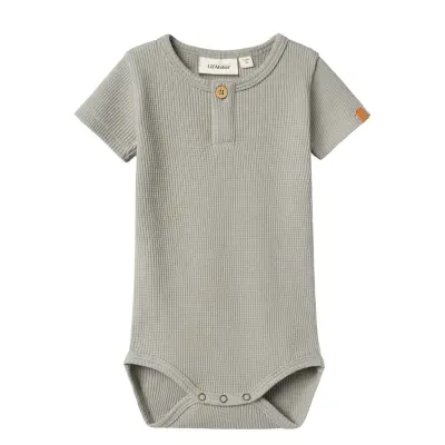 Lil'Atelier Nbmdiem Ss Body Lil - Green - 62