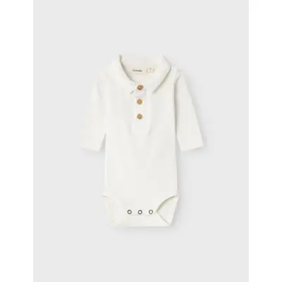 Lil'Atelier Nbmfundo Ls Slim Body Lil - White - 68