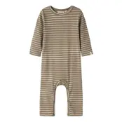 Lil'Atelier Nbmgago Ls Nightsuit Lil Brun