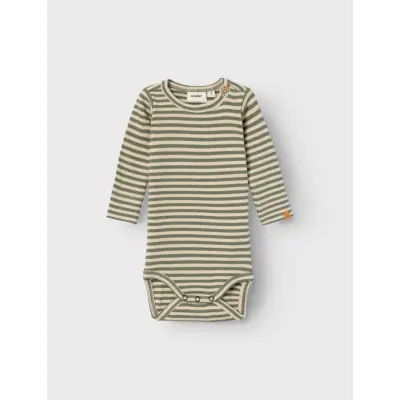 Lil'Atelier Nbmgago Ls Slim Body Lil Noos - Green - 56