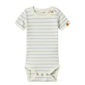 Lil'Atelier Nbmgeo Anm Ss Body Lil - Blue - 86