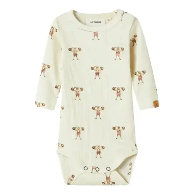 Lil'Atelier Nbmlavo Enk Ls Slim Body Lil Kräm