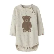 Lil'Atelier Nbngalto Ria Ls Knit Body Lil - Cream - 62