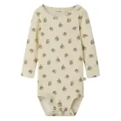 Lil'Atelier Nbngayo Gus Ls Slim Body Lil - Cream - 62