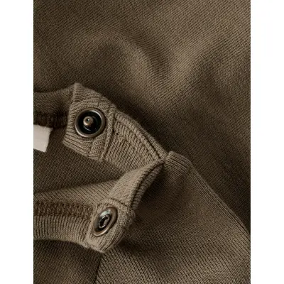 Lil'Atelier Nbngayo Ls Slim Body Lil Noos - Brown - 80