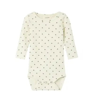 Lil'Atelier Nbnlago Kim Ls Slim Body Lil Noos - Cream - 80