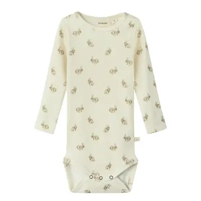 Lil'Atelier Nbnlavo Emo Ls Slim Body Lil - Cream - 62