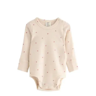 Lindex Body Merino Aop - Pink - 62
