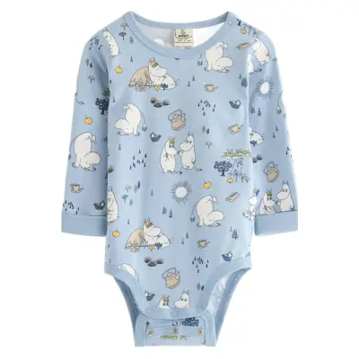 Lindex Body Moomin Blå