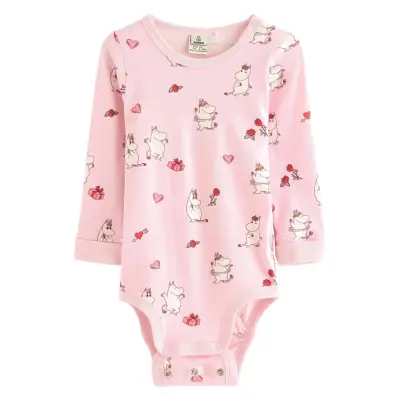 Lindex Moomin Bodysuit - Pink - 80