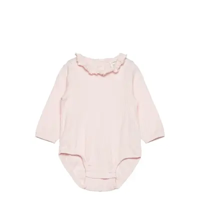 Lindex Body Volume W Collar - Pink - 80