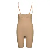 Lindex Shapewear Bodysuit Biker Open Beige