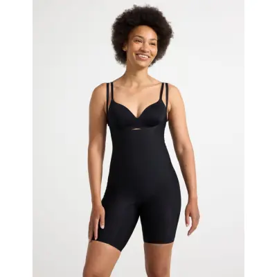 Lindex Shapewear Bodysuit Biker Open - Black - M