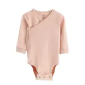 Lindex Wrap Bodysuit - Pink - 56