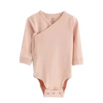 Lindex Wrap Bodysuit - Pink - 56