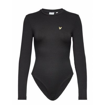 Ls Bodysuit Tops T-shirts & Tops Bodies Black Lyle & Scott