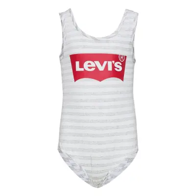 Lvg Tank Bodysuit Bodies Sleeveless Bodies Grå Levi's