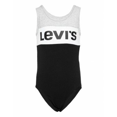 Lvg Tank Bodysuit Bodies Sleeveless Bodies Svart Levi's