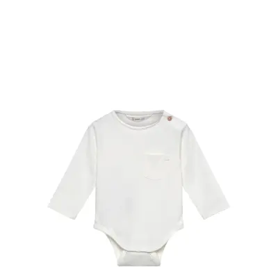 Mango Cotton Body Pocket - White - 6-9M