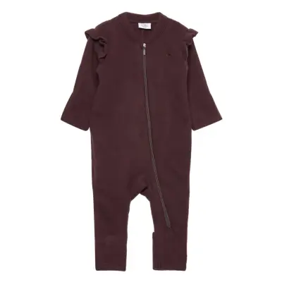 Merlin - Heldragt Långärmad Bodysuit Brun Hust & Claire