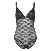 Michelle Bodysuit Bodies Slip Svart Dorina