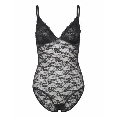 Michelle Bodysuit Bodies Slip Svart Dorina