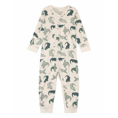 Mila - Nattøj Bodysuits Base Layers Beige Hust & Claire