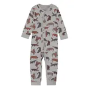 Mila - Nattøj Bodysuits Base Layers Grå Hust & Claire