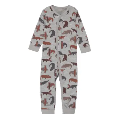 Mila - Nattøj Bodysuits Base Layers Grå Hust & Claire