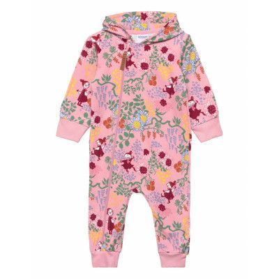 Mimosa Overall Långärmad Bodysuit Rosa Martinex