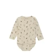 Minymo Body Ls Aop Kräm
