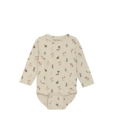 Minymo Body Ls Aop Kräm