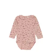Minymo Body Ls Aop Rosa